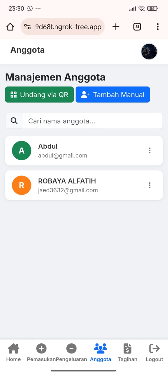 Manajemen Anggota